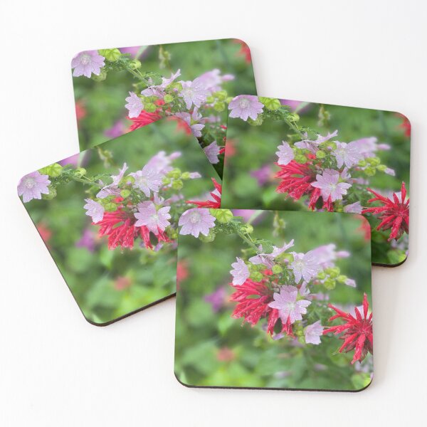 Item preview, Red and Pink Flowers designed and sold by Mumdeedum.