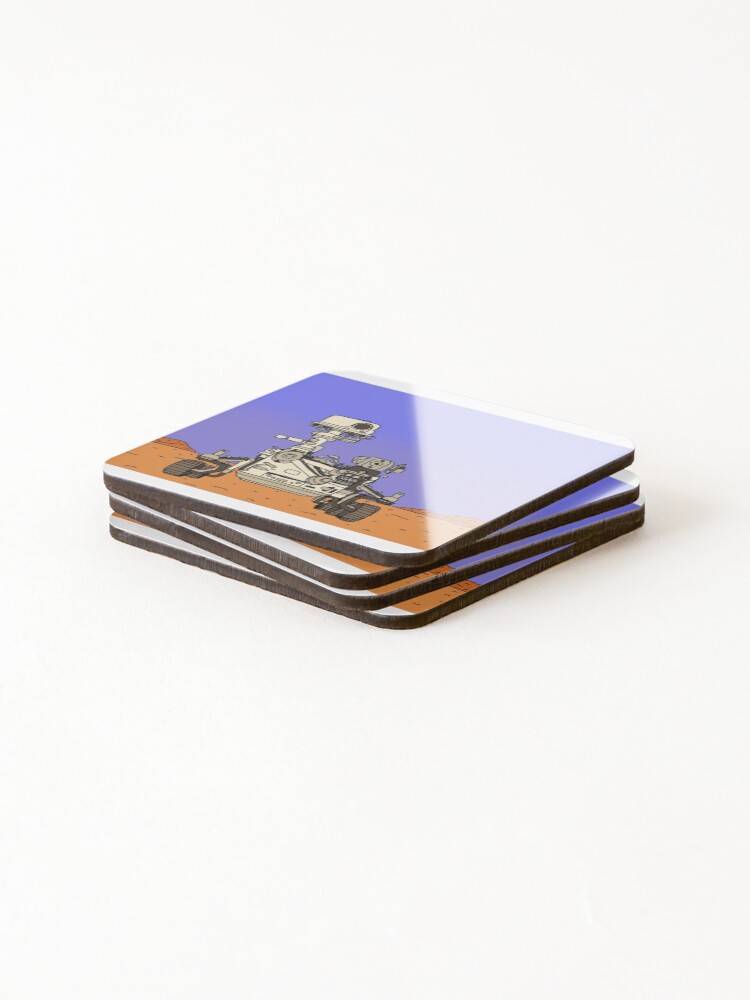 Thumbnail 4 of 5, Coasters (Set of 4), Perseverance designed and sold by Tom-Delves.