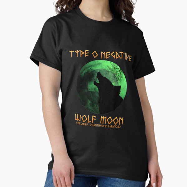 Item preview, Type O Negative Wolf Moon The Popular Child's Band Has Long Hair To Show The Rock Style That Is Loved By The Audience designed and sold by typenegativenic.