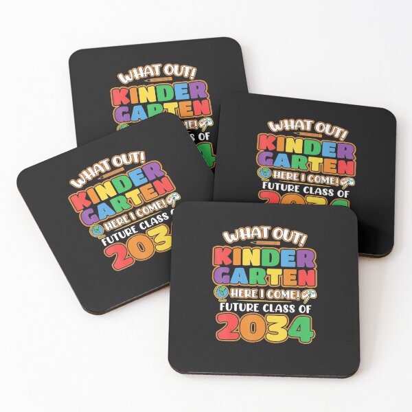 Item preview, Kids Watch Out Kindergarten Here I Come Girls designed and sold by Duongvantoan.