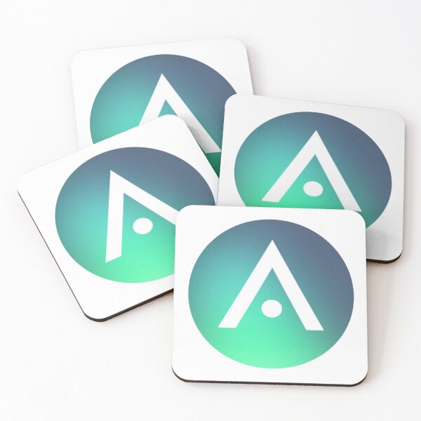 Item preview, Blue and Green Ombre Aveda Logo designed and sold by Dalaura.