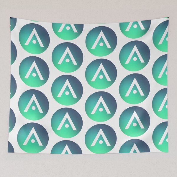 Item preview, Blue and Green Ombre Aveda Logo designed and sold by Dalaura.