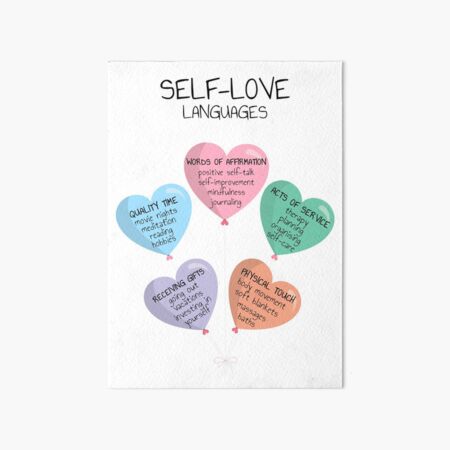 Artikel-Vorschau von Selbstliebe Sprachen, psychische Gesundheit, Beratungsbüro, Kunsttherapie, Therapeutengeschenk, Selbstfürsorge, Beratungstool, Psychologie-Dekor, designt und verkauft von Therapy Tools For All.
