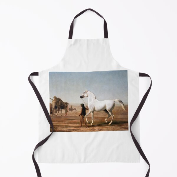Item preview, The Wellesley Grey Arabian Led through the Desert (ca. 1810) painting in high resolution by Jacques–Laurent Agasse. Original from The Yale University Art Gallery. designed and sold by LenaShines.