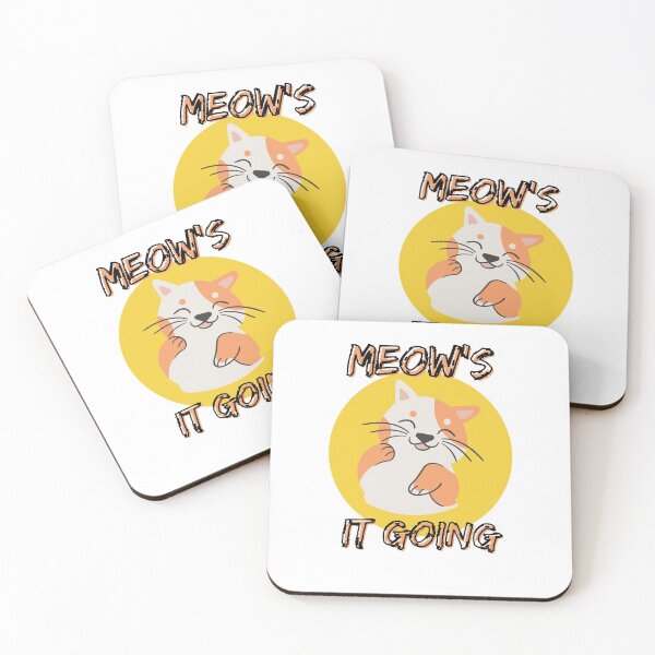 Item preview, Meow's It Going: Funny Sarcastic Pet Kitty Lover, perfect gift idea for men & women, Cute gift for pet lovers designed and sold by AMED-STORE.