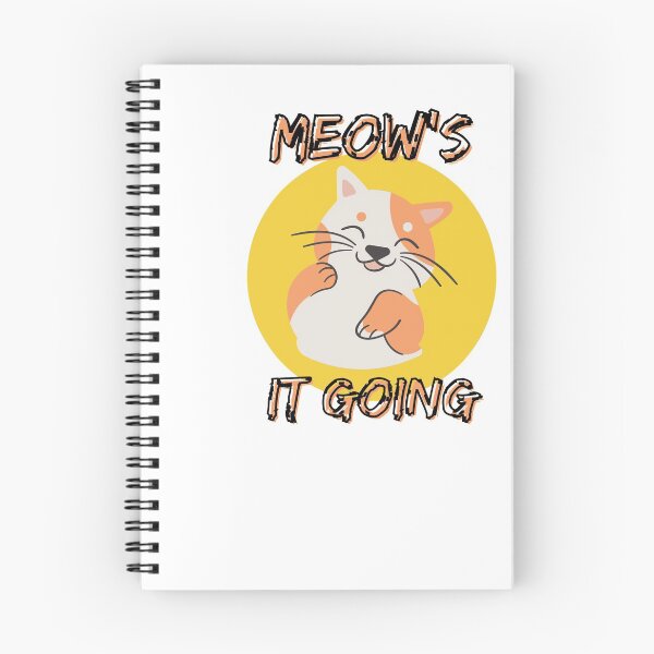 Item preview, Meow's It Going: Funny Sarcastic Pet Kitty Lover, perfect gift idea for men & women, Cute gift for pet lovers designed and sold by AMED-STORE.