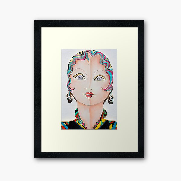 Dolly Dolores Framed Art Print