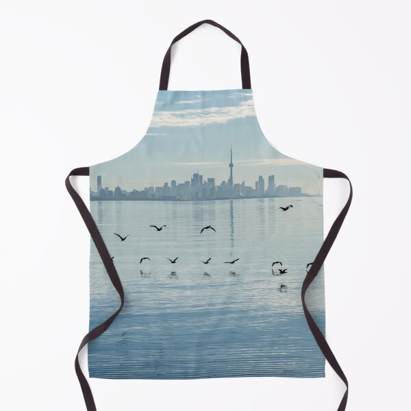 Item preview, Black Flocks - Cormorants and Skyscrapers on Lake Ontario in Toronto designed and sold by Georgia Mizuleva.