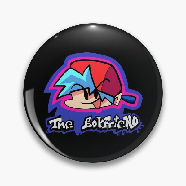 Item preview, Friday Night Funkin Boyfriend Name designed and sold by Sticker-Flix.