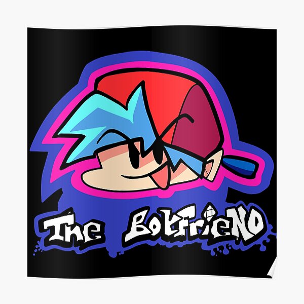 Fnf Boyfriend Png Posters For Sale Redbubble