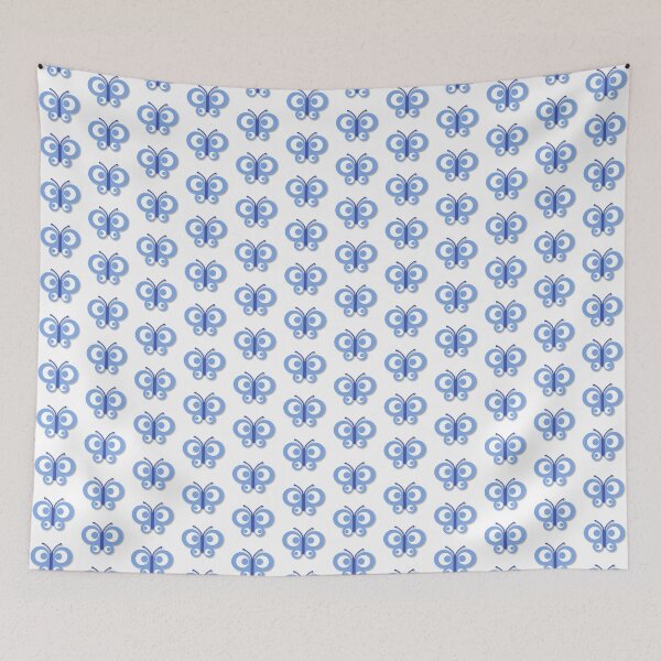 Item preview, Blue Butterfly Pattern designed and sold by MarshlandOracle.