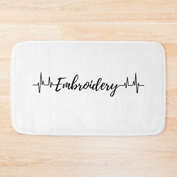Item preview, Embroidery Heartbeat designed and sold by TheGreenGoat.