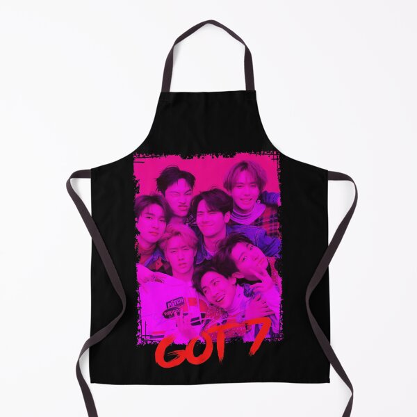 Item preview, GOT7 Kpop Group Members Purple Korean Kpop RGB Color Design designed and sold by Piosenka Art.