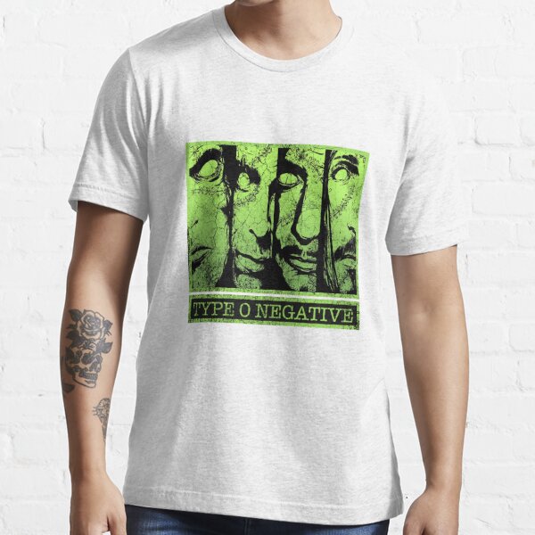 anuall type o negative cuh the popular child's band has long hair to show  the rock style that is loved by the audience Essential T-Shirt for Sale by  typenegativenic