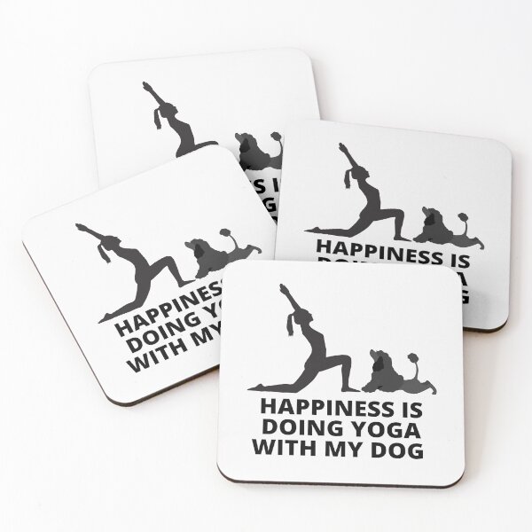 Item preview, Yoga with dog designed and sold by Tej0711.