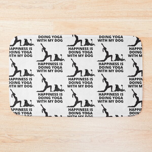 Item preview, Yoga with dog designed and sold by Tej0711.