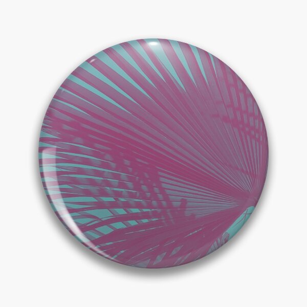 Item preview, Pink palm leaves against a turquoise sky designed and sold by Ninaeva.