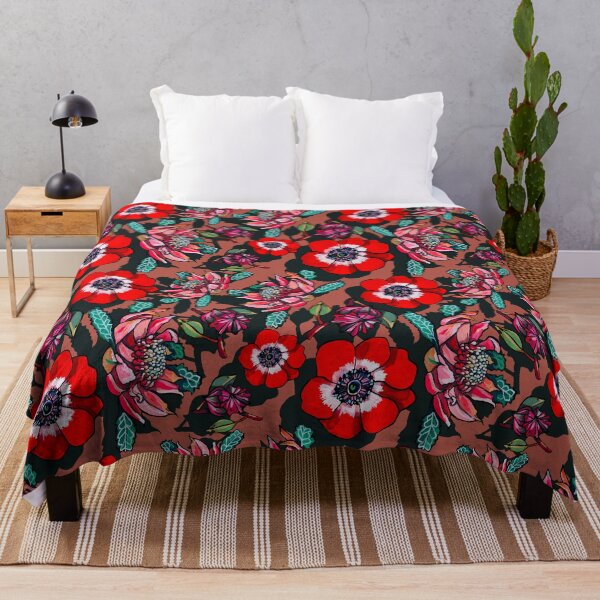 Item preview, Waratah y anémona designed and sold by ariellemorris.