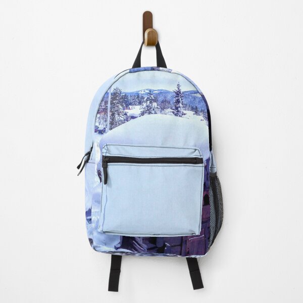 Item preview, Winter Wonderland Snow Covered Mountains designed and sold by Happiness Creators.