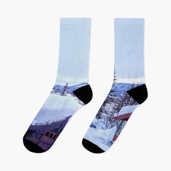 Item preview, Winter Wonderland Snow Covered Mountains designed and sold by Happiness Creators.
