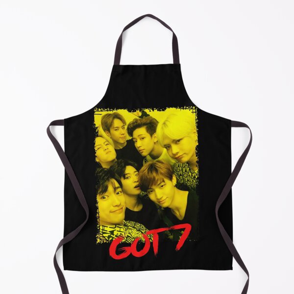 Item preview, GOT7 Kpop Group Members Yellow Korean Kpop RGB Color Design designed and sold by Piosenka Art.