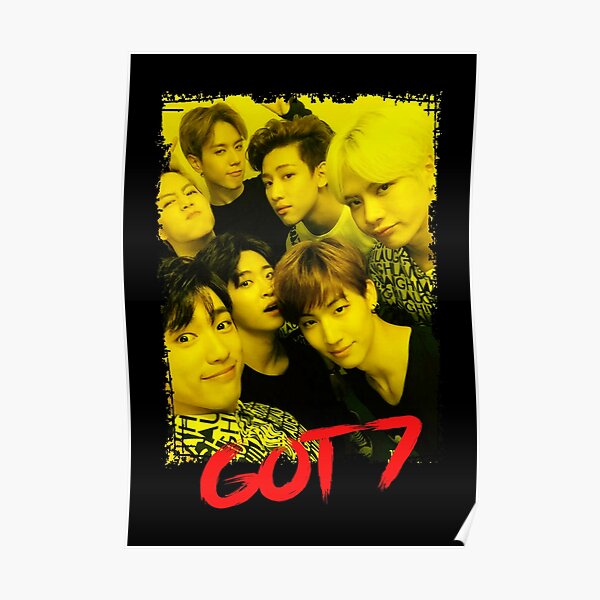 Got7 Members Posters for Sale | Redbubble
