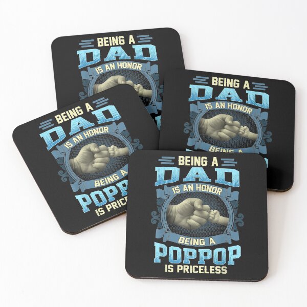 Item preview, Mens Being A Dad Is An Honor Being A Poppop Is Priceless  designed and sold by aliceshe.