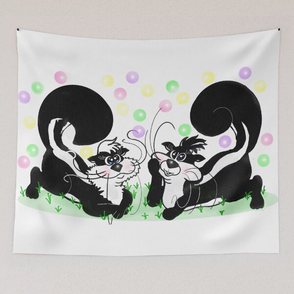 Item preview, Skunks  designed and sold by Shirley cute art .