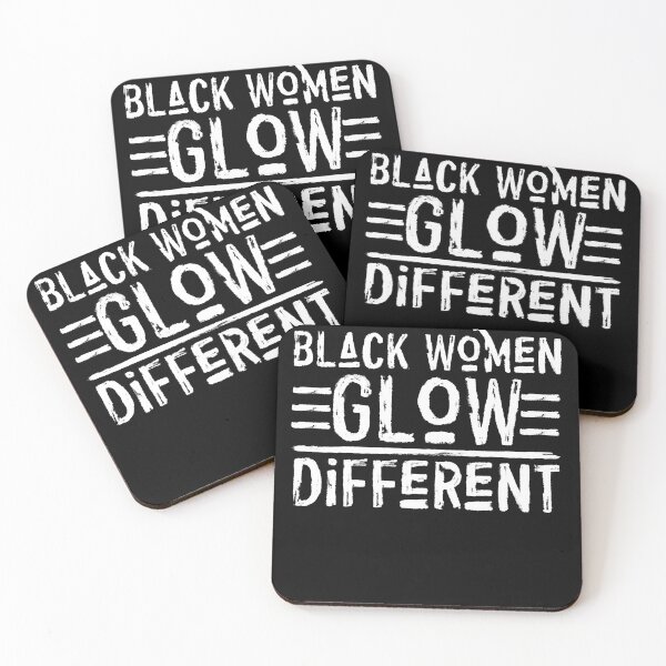 Item preview, black women glow different designed and sold by OzyManDiaS90.