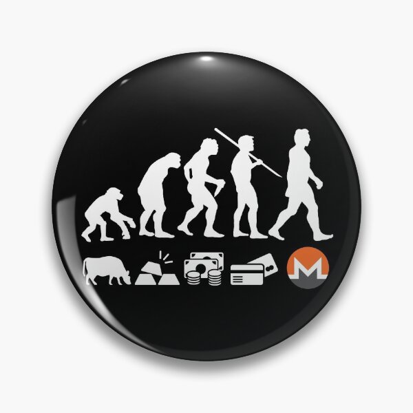 Item preview, Monero Evolution of Money XMR Crypto Logo designed and sold by SieJermiin.