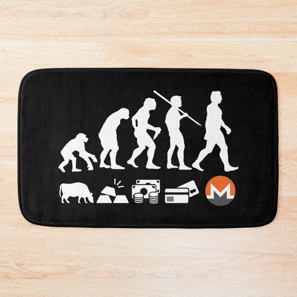 Item preview, Monero Evolution of Money XMR Crypto Logo designed and sold by SieJermiin.