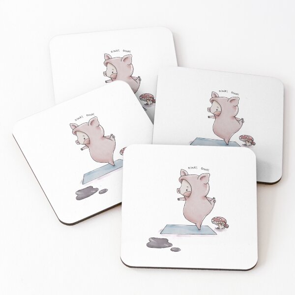 Item preview, Yoga Piggy designed and sold by shopfindingbeni.