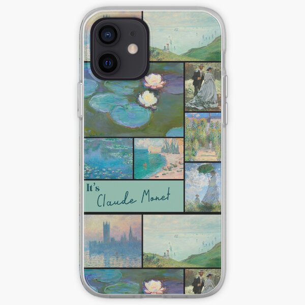 It’s Claude Monet Collection - Art iPhone Soft Case