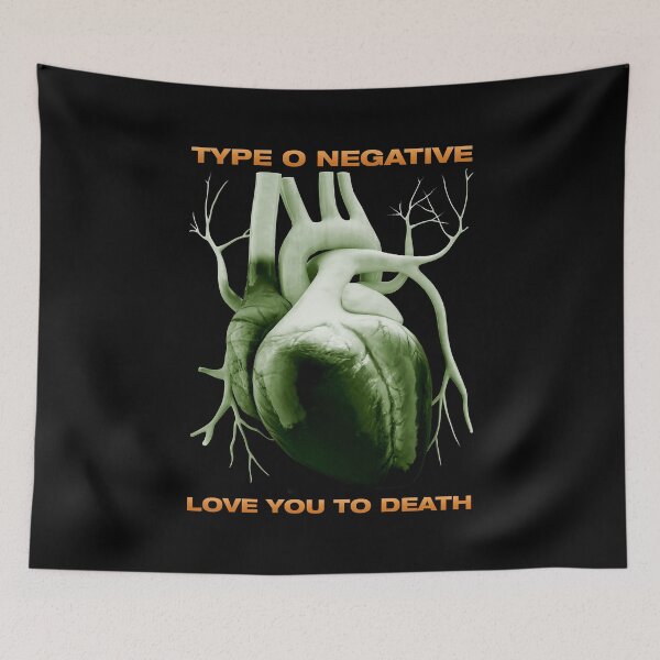 Item preview, Type O Negative Love You To Death The Popular Child's Band Has Long Hair To Show The Rock Style That Is Loved By The Audience designed and sold by typenegativenic.
