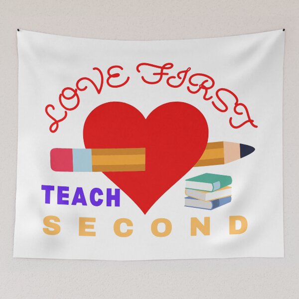Item preview, Love first teach second designed and sold by mayankg1100.