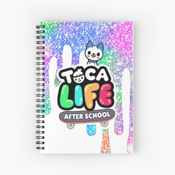 toca boca after school Spiral Notebook