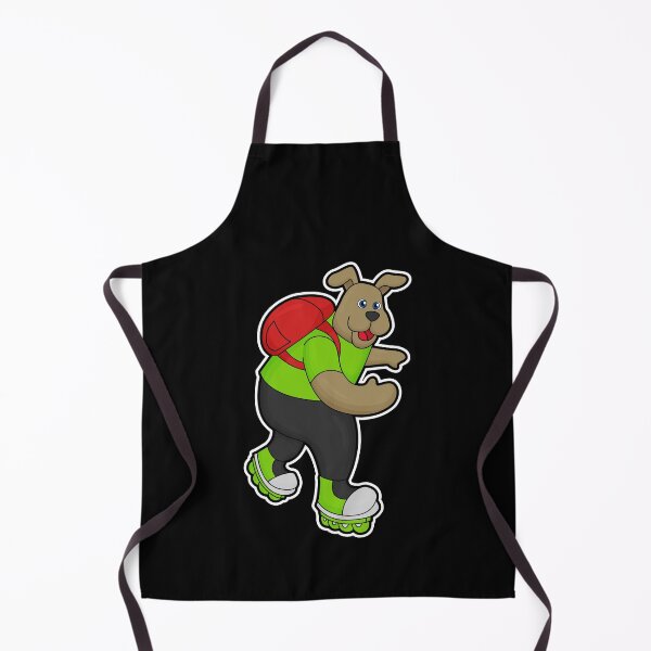 Item preview, Dog as Skater with Inline skates & Backpack designed and sold by Snabdesign84.