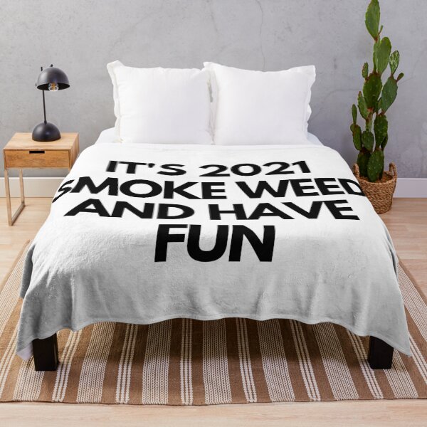 Item preview, ITS 2021 SMOKE WEED HAVE FUN | Smart Successful Stoner | Weed Memes | designed and sold by AlfaEcho.