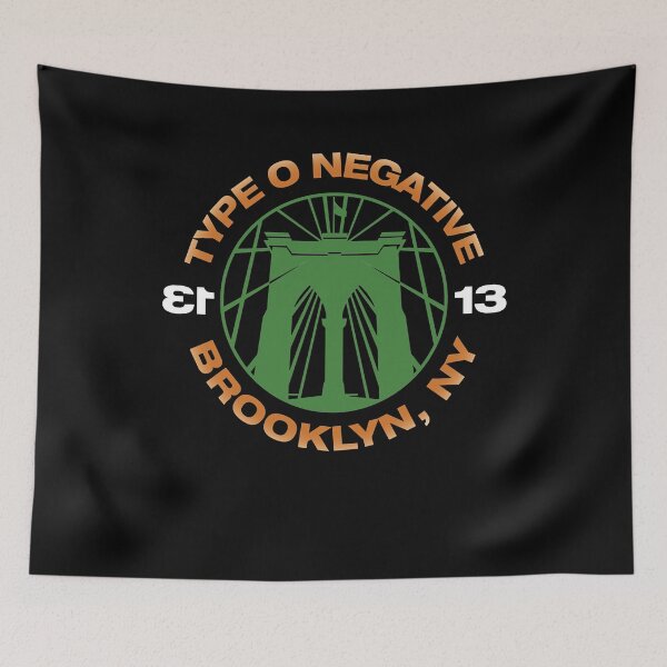 Item preview, Type O Negative Brooklyn Bridge The Popular Child's Band Has Long Hair To Show The Rock Style That Is Loved By The Audience designed and sold by typenegativenic.