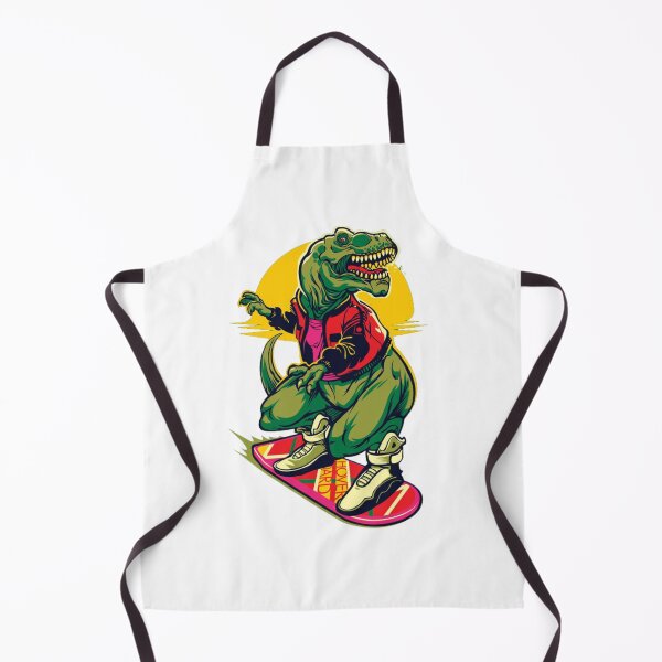 Item preview, cartoon of a dinosaur on skateboard.....!! designed and sold by VIVEK KUMAR RAI.