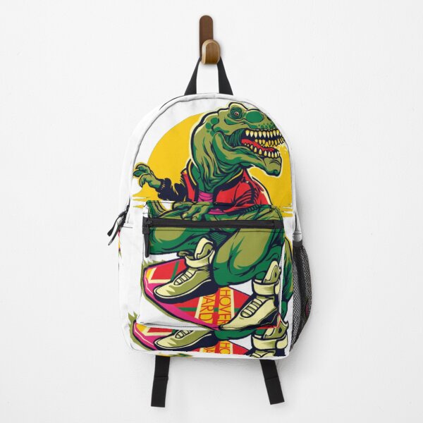 Item preview, cartoon of a dinosaur on skateboard.....!! designed and sold by VIVEK KUMAR RAI.