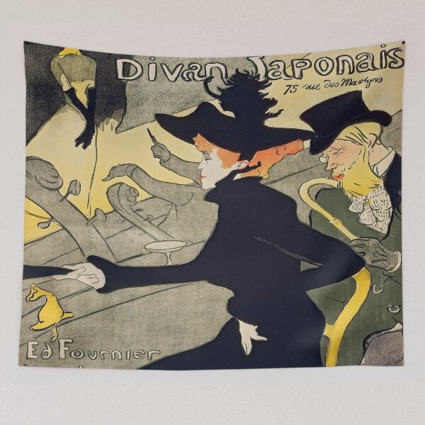 Item preview, Henri de Toulouse-Lautrec -  Divan Japonais designed and sold by Vivanne-art.