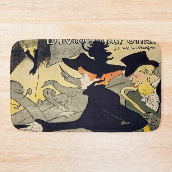 Item preview, Henri de Toulouse-Lautrec -  Divan Japonais designed and sold by Vivanne-art.