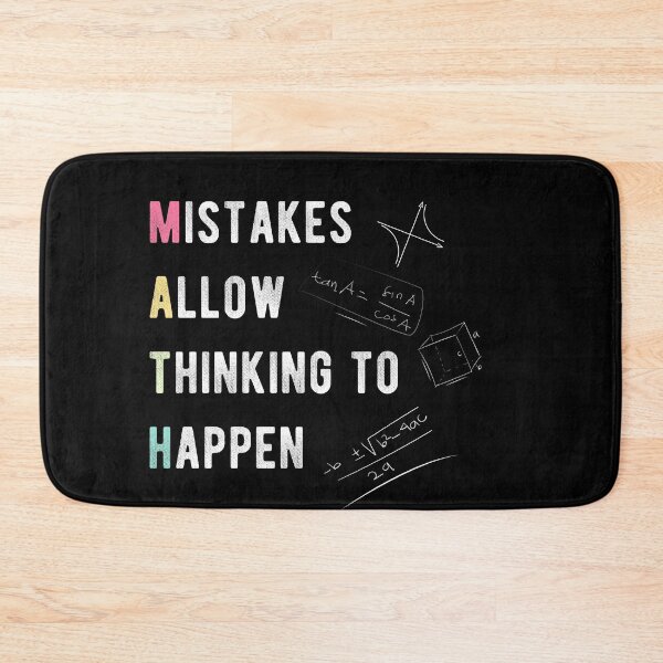 Item preview, Mistakes Allow Thinking To Happen designed and sold by StarsPower.