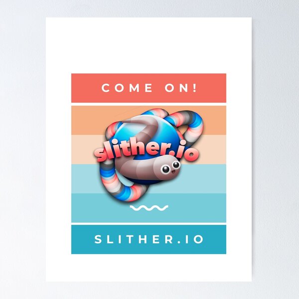 Slither.io - Logo Poster and Poster Clip Bundle