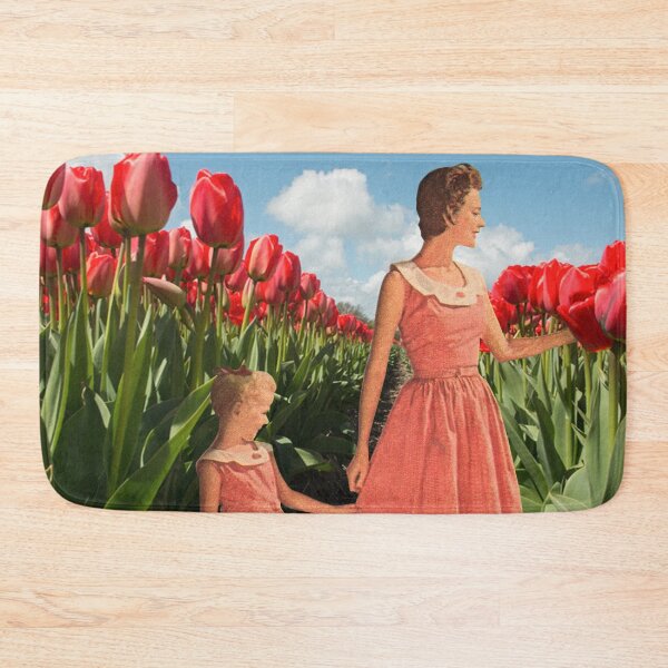 Item preview, Field of red tulips - Collage designed and sold by brokenchina.