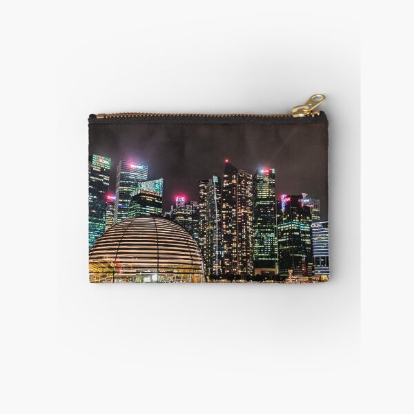 Item preview, Singapore Skyline Nightview Floating Apple Store designed and sold by Happiness Creators.