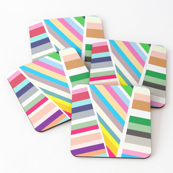 Item preview, HAPPY MULTICOLORED ART LINES BY SUBGIRL designed and sold by SUBGIRL.