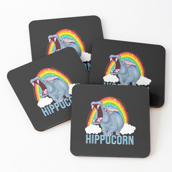 Item preview, 10k T-ShirtFunny Unicorn Hippo Hippocorn designed and sold by KensiMcCon.