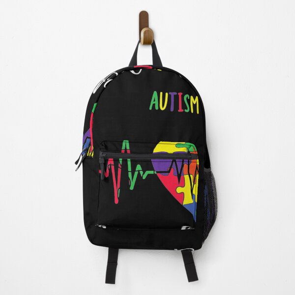 Item preview, Live Love Accept Autism Awareness Heartbeat Autism Mom designed and sold by lucretia155.